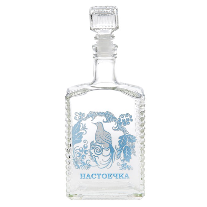 Штоф "Настоечка" 500 мл, деколь