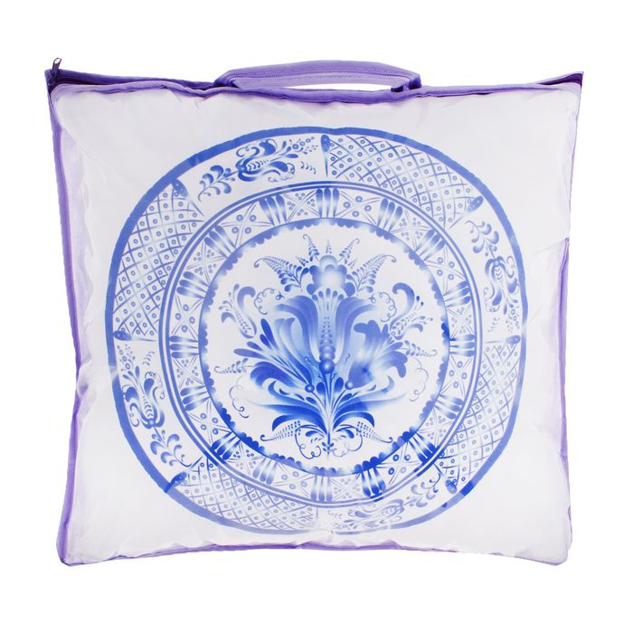 Подушка декоративная 40х40см, АНП-76, холлофил, ткань п/э, кант