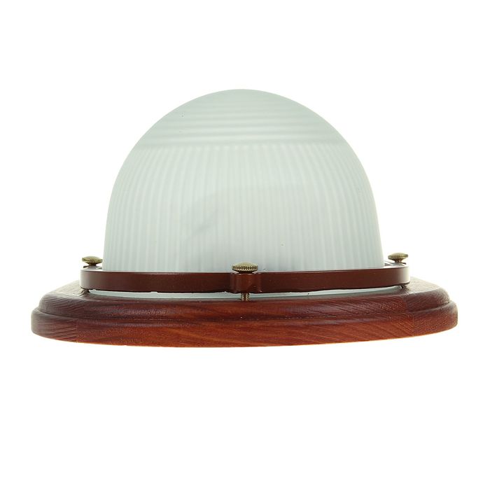 Светильник "ЭЛЕТЕХ" Самарканд 1201 Овал НПП 03-100-017, 100 Вт, IP65, вишня