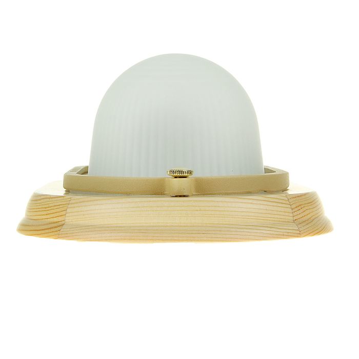 Светильник "ЭЛЕТЕХ" Самарканд 1201 Овал НПП 03-100-017, 100 Вт, IP65, сосна