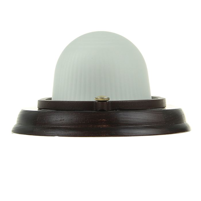 Светильник "ЭЛЕТЕХ" Самарканд 1401 Овал НПП 03-60-021, 60 Вт, IP65, венге