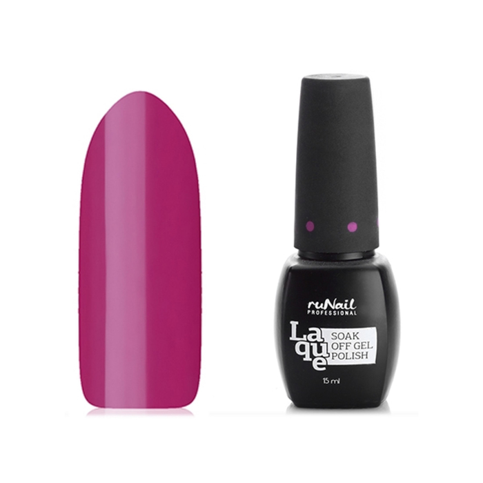 Гель-лак RuNail Laque Модный разговор, 15 мл