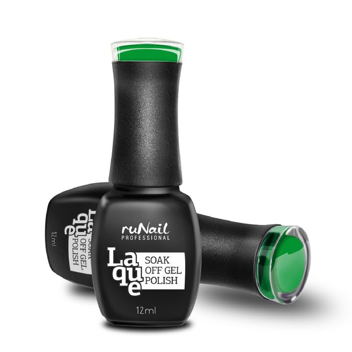 Гель-лак RuNail Laque Незрелое яблоко, 12 мл