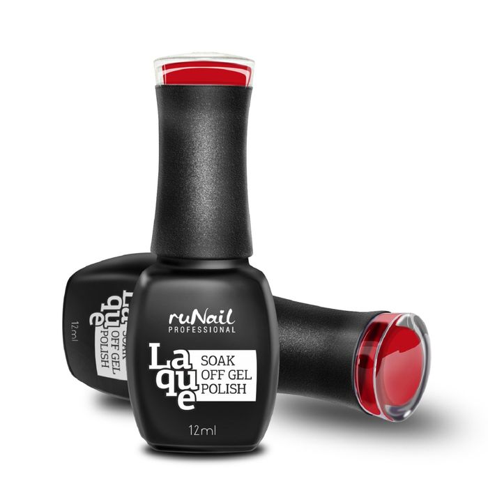 Гель-лак RuNail Laque Скарлетт, 12 мл