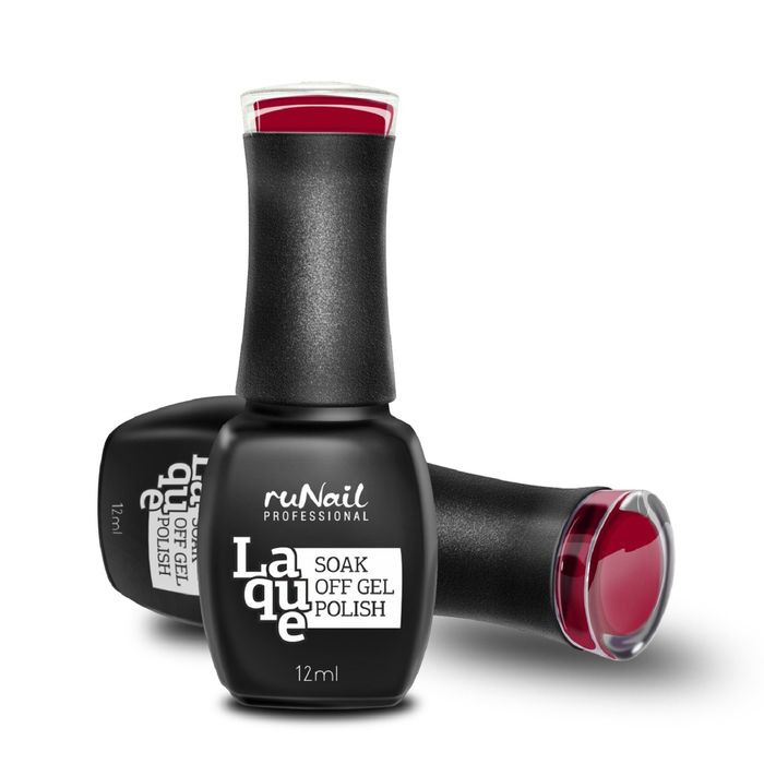 Гель-лак RuNail Laque Спелая клюква, 12 мл