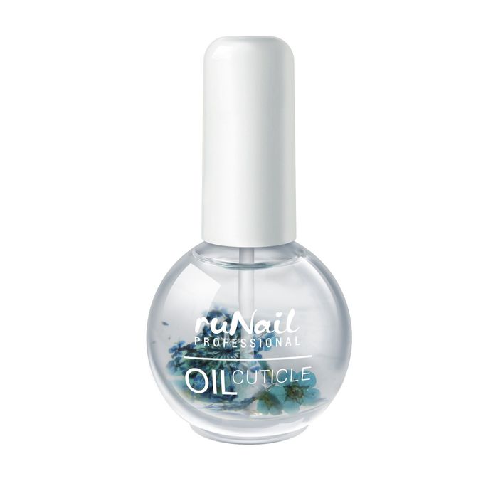 Масло для кутикулы цветочное RuNail "Чайное дерево", 11 мл