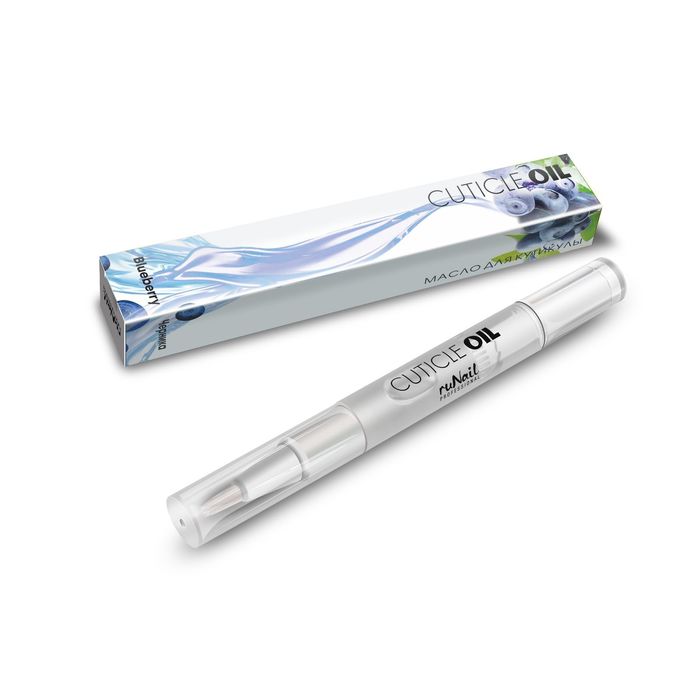 Масло для кутикулы RuNail в карандаше "Черника", 5 мл