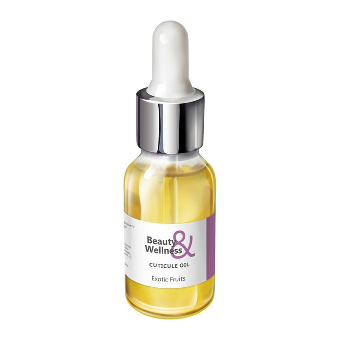 Масло для ногтей и кутикулы RuNail "Экзотические фрукты", 15мл