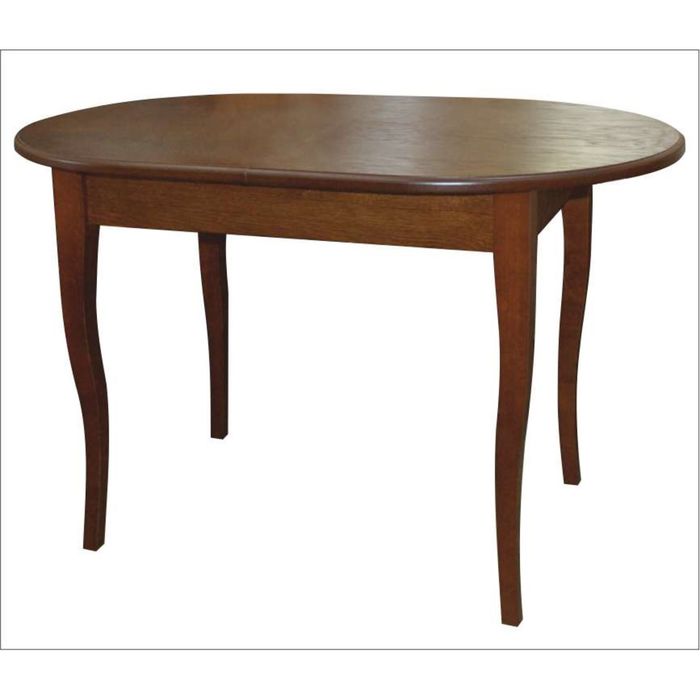 Стол "Лемур", 120 (155) х 80 х 75 см, цвет коньяк