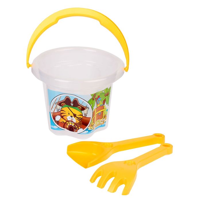 Набор для песка "Цветочек" 3 элемента, МИКС