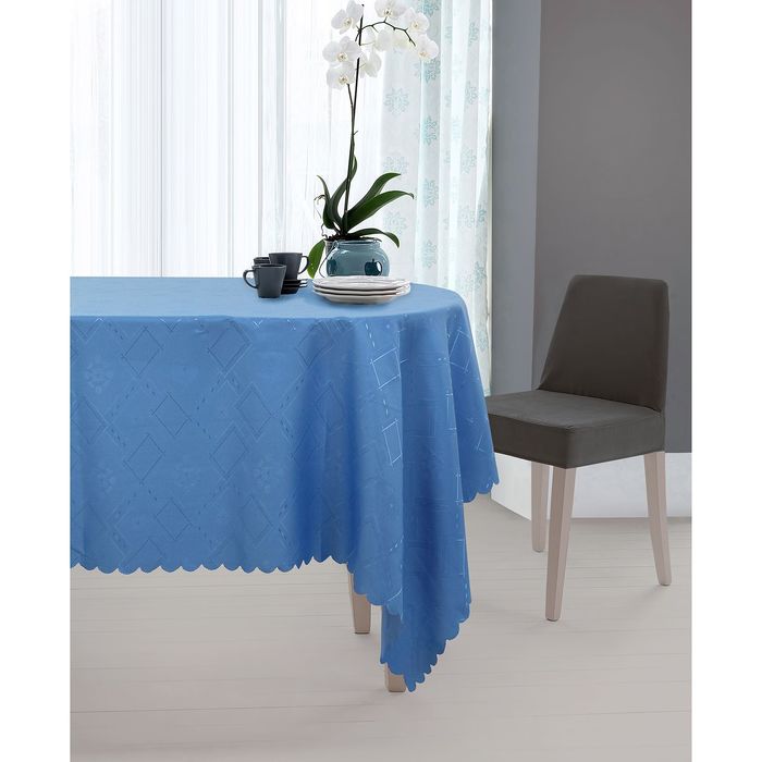 Скатерть "Этель" Океан 140х180 см, 100% п/э