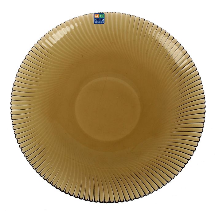 Тарелка 26 см "Альтера", цвет дымчатый