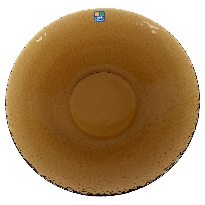 Тарелка 26 см "Ажур", цвет дымчатый