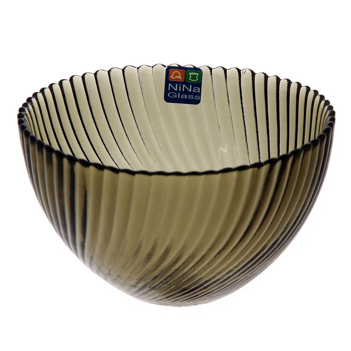 Салатник 350 мл "Альтера", 12 см, цвет дымчатый