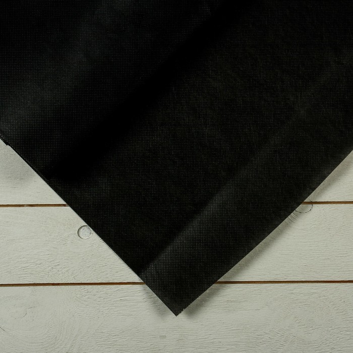 Материал мульчирующий, 10 х 0.8 м, плотность 60 г/м², перфорированный, УФ, чёрный