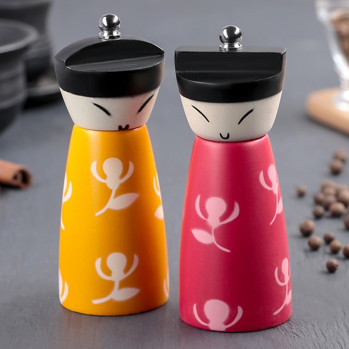 Набор мельниц "Восток" 14 см, 2 шт УЦЕНКА