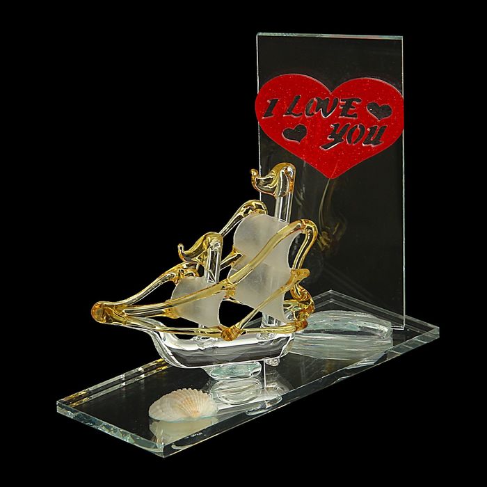 Корабль сувенирный малый «Двухмачтовый», 5,5 × 11,5 × 13,5 см