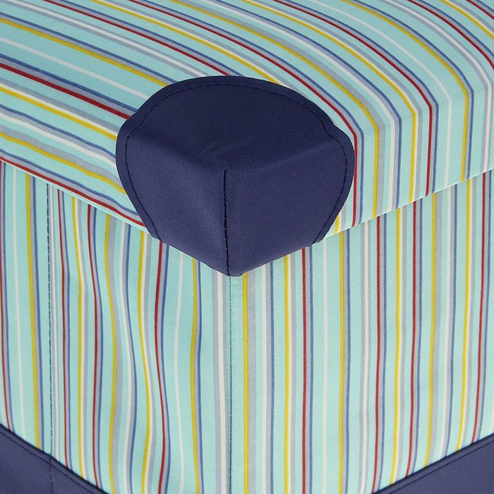 Пуф складной 40х25х25 см "Полосы"