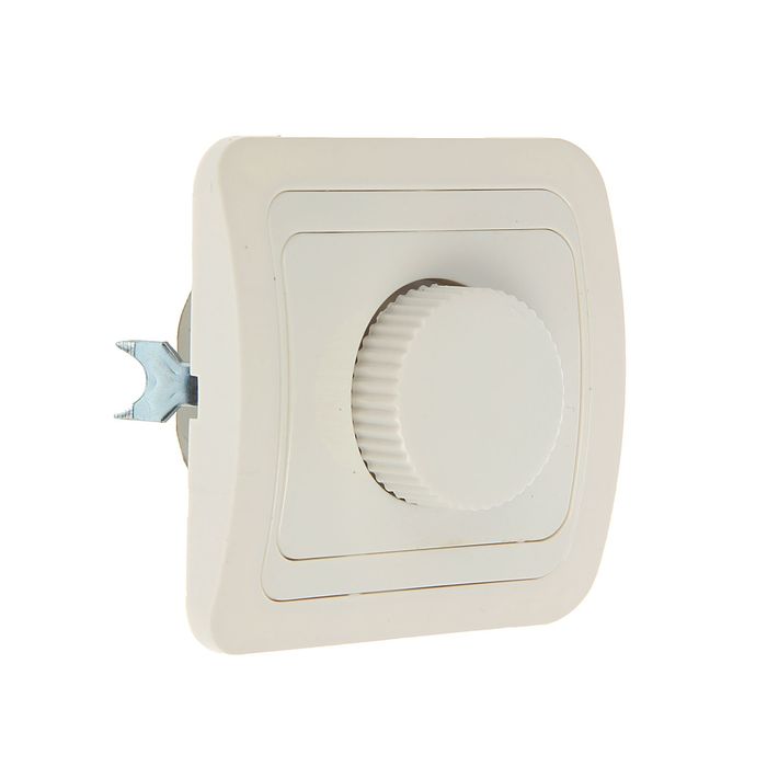 Светорегулятор "Марс", 550 Вт, скрытый, поворотный, белый, SBE-02w-2.5-D-0