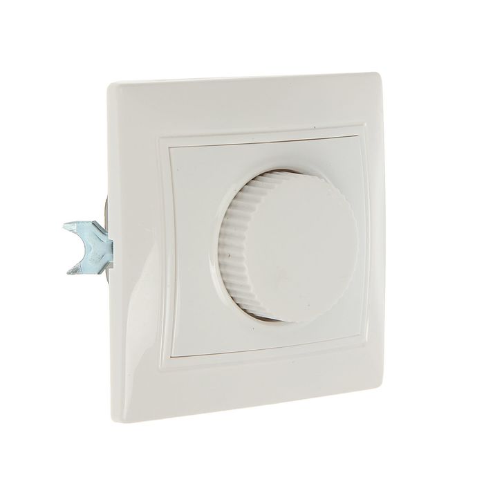 Светорегулятор "Венера", 550 Вт, скрытый, поворотный, белый, SBE-01w-2.5-D-0