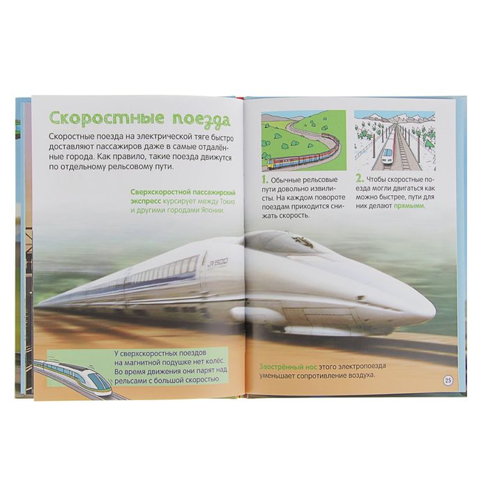 Энциклопедия для малышей «Поезда»