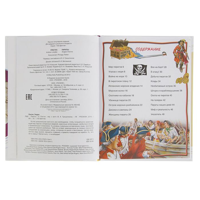 100 фактов «Пираты»