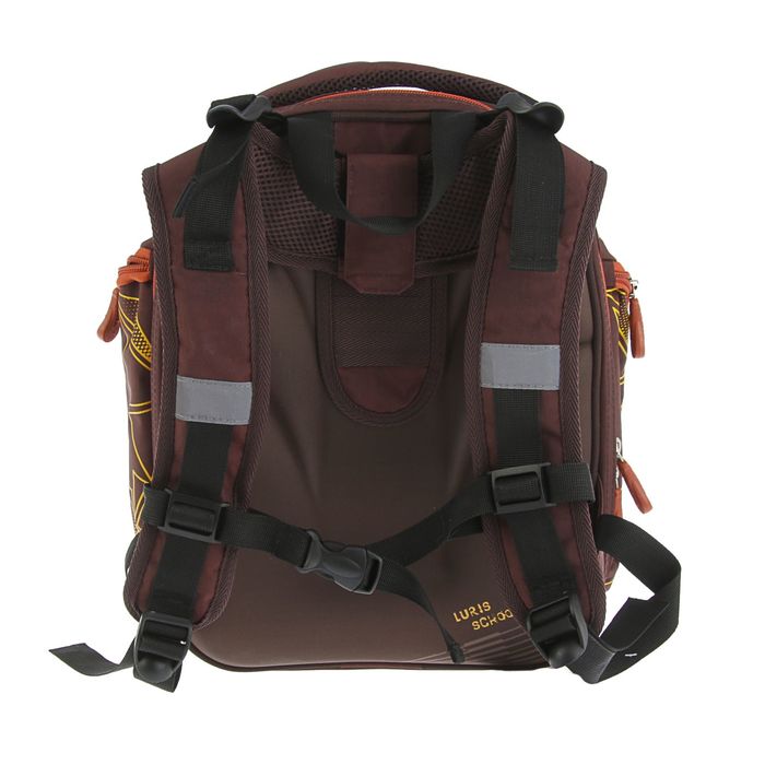 Рюкзак каркасный Luris 38*27*20 Джерри 5 + мешок для обуви «Мото»