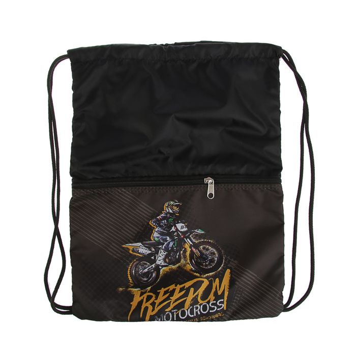 Рюкзак каркасный Luris 38*27*20 Джерри 5 + мешок для обуви «Мото»