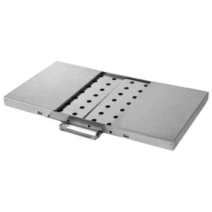 Мангал-дипломат, сталь 1,5 мм, 6 шампуров 39 см, без сумки, размер 41 x 28 x 21 см