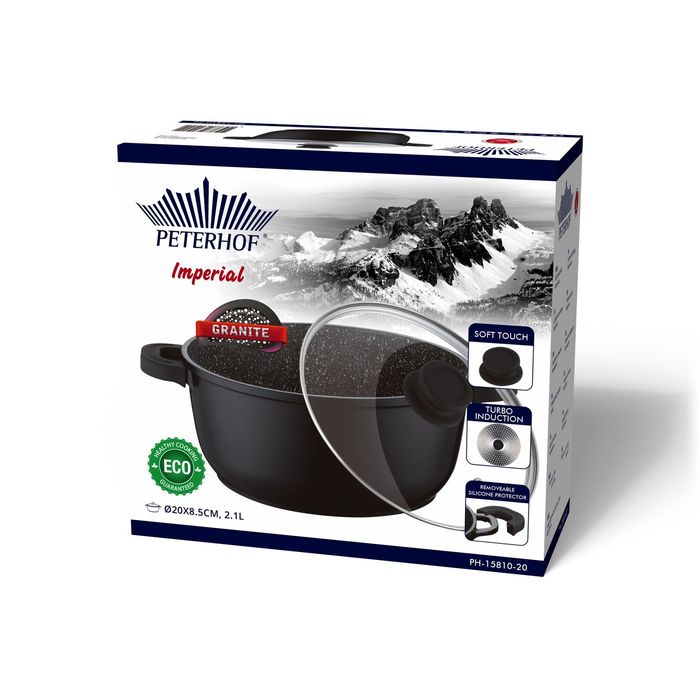 Кастрюля 15810-20 "PETERHOF" 2,1л