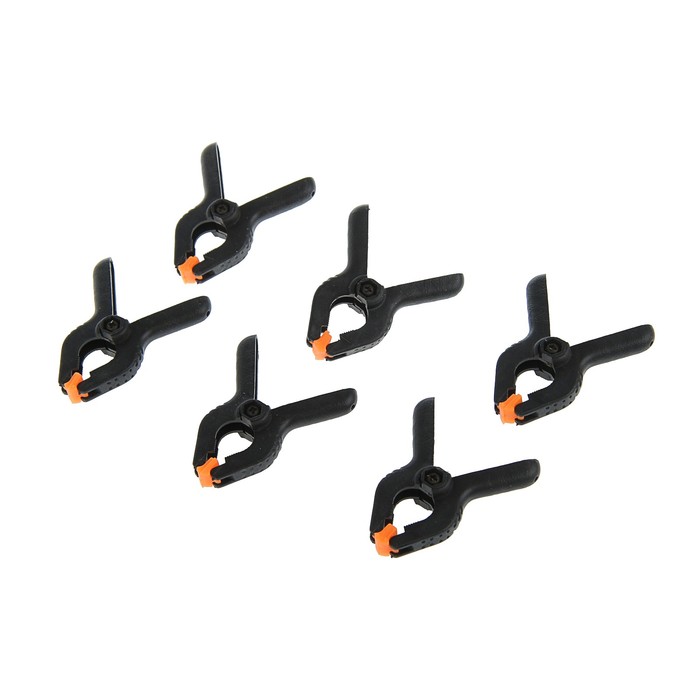 Струбцина клещеобразная TUNDRA basic, пластиковый 2" 6 шт