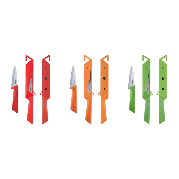 Нож PETERHOF для чистки, 8,9 см, цвет МИКС