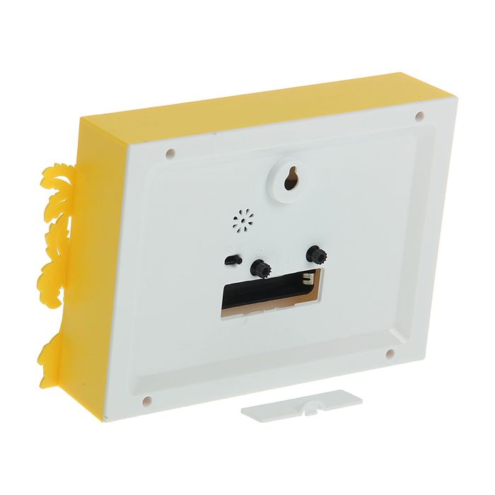 Будильник детский "Пальмы и слоник", 18.5х13 см, микс