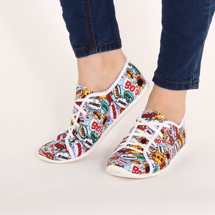 Кеды женские "Boom" (бирюзовый) (р. 37)