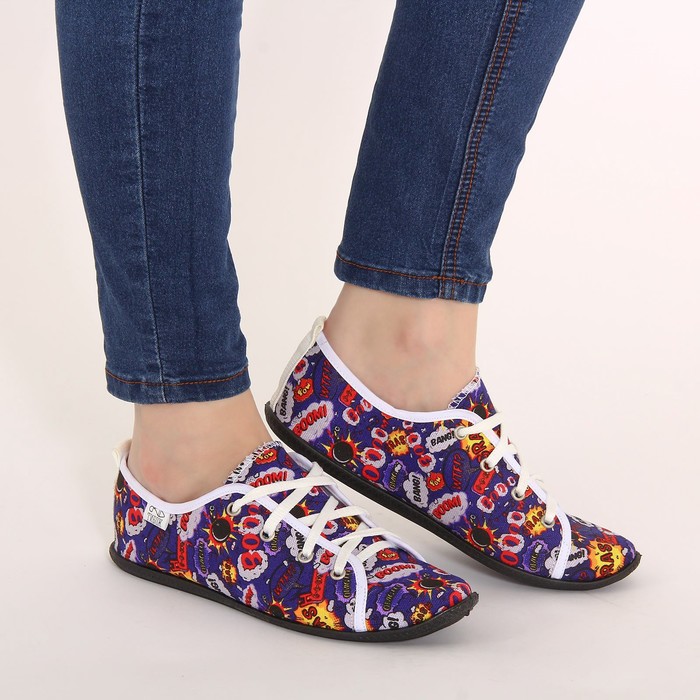 Кеды женские "Boom" (фиолетовый) (р. 38,5)