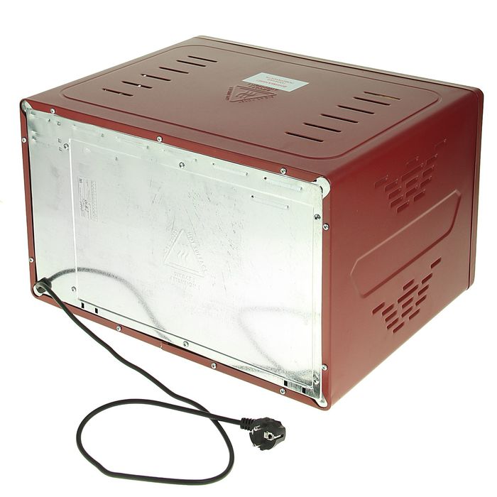 Электрическая духовка "ЧУДО ПЕКАРЬ" ЭДБ-0121, 39 л, красная