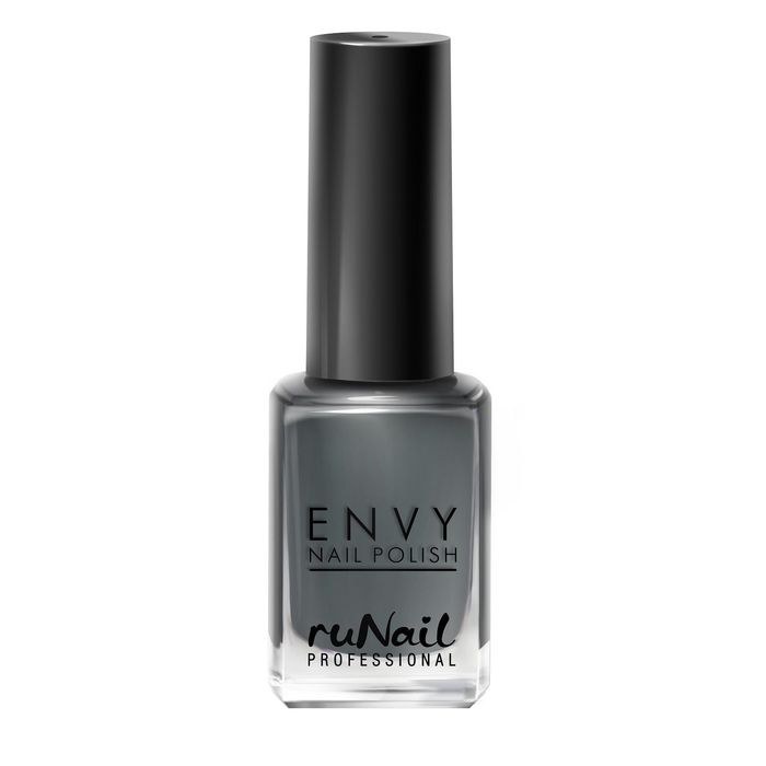 Лак для ногтей RuNail Envy, 12 мл, №1560, цвет Сталь