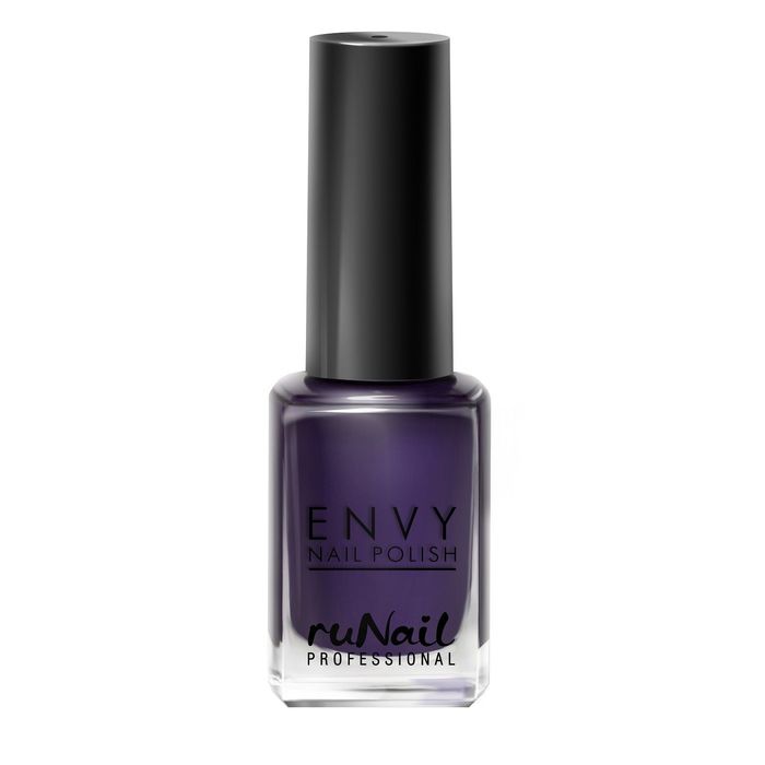 Лак для ногтей RuNail Envy, 12 мл, №1529, цвет Черника