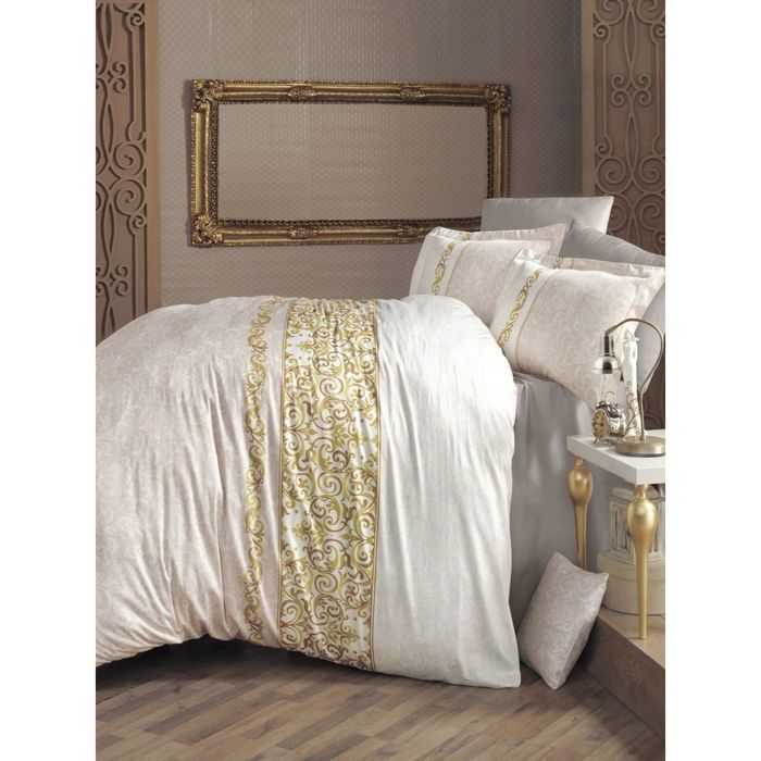 Постельное бельё евро MIRACE 2, размер 240х260 см, 200х220 см, 50х70 см-4 шт., сатин, 125 гр/м2   22