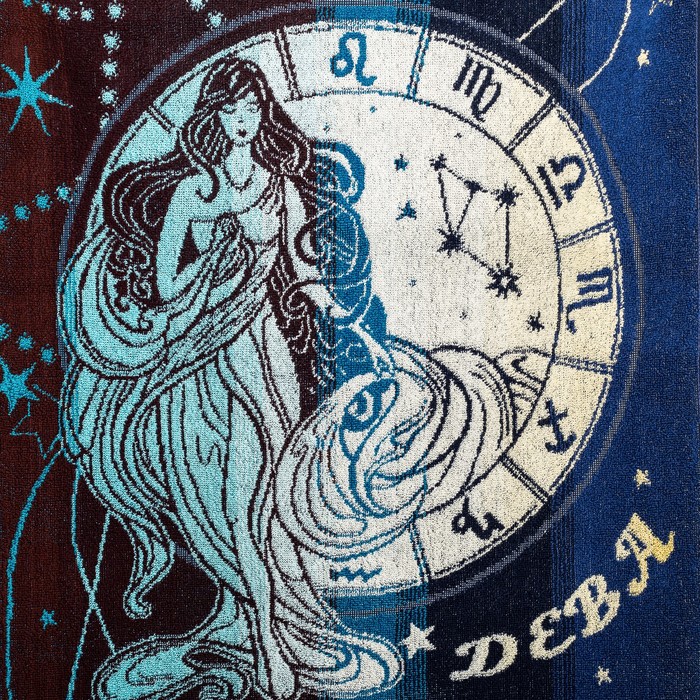 Полотенце махровое "Дева" 50х90 см, 4625 , 420 г/м2, 100% хлопок