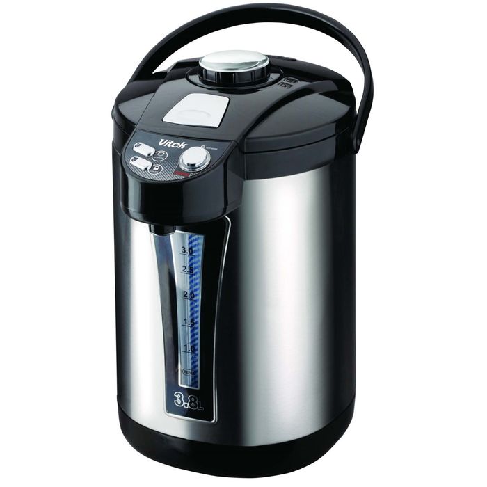 Термопот Vitek VT-1189 BK, 750 Вт, 3.8 л, ненагревающийся корпус, черный