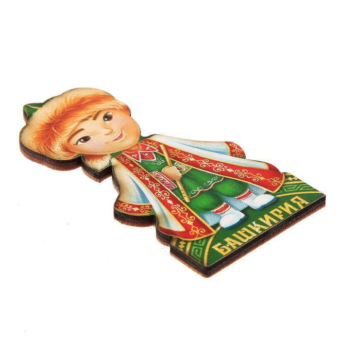 Магнит мальчик в национальном костюме «Башкирия»