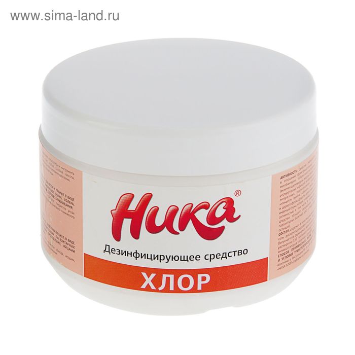 Средство дезинфицирующее Ника-Хлор, таблетки 100 шт., 0.3 кг