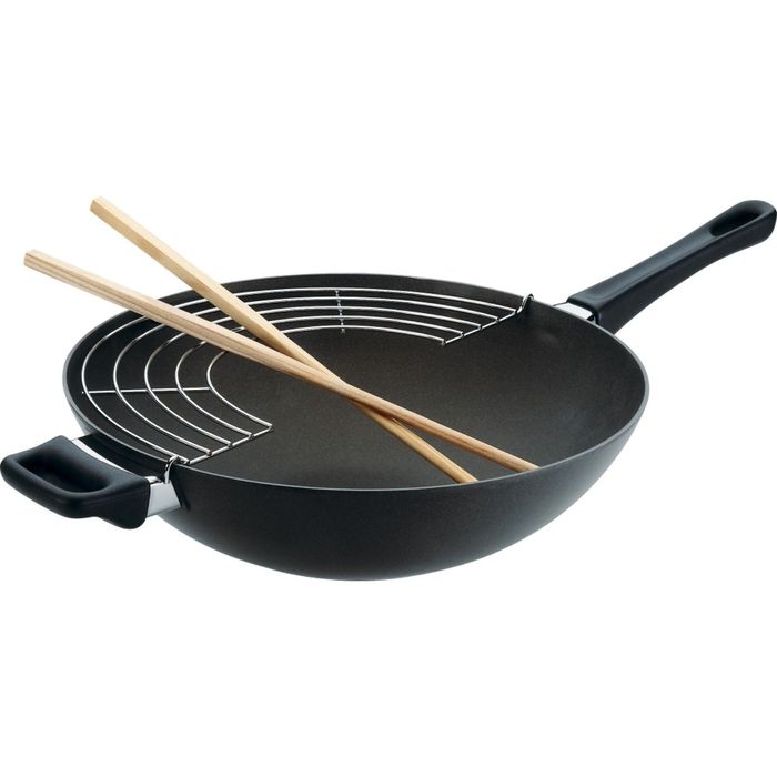 Сковорода ВОК с палочками и решеткой Classic 32 см