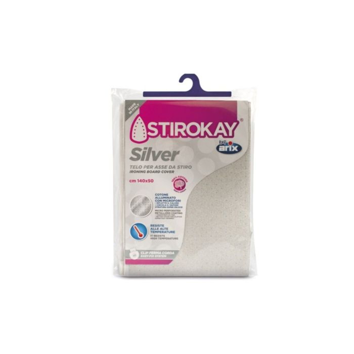 Чехол для гладильной доски, хлопок, металлизированный, 140х50 см