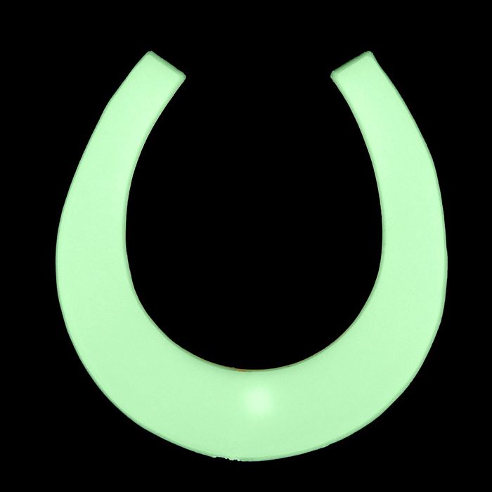 Наклейка светящаяся "Подкова на счастье"