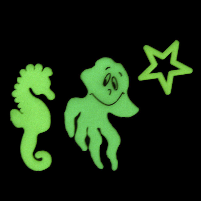 Набор светящихся фигурок "Обитатели морей" набор 3 шт