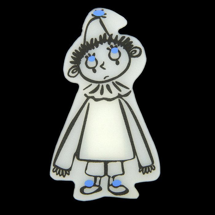 Магнит светящийся "Пьеро" 9 см