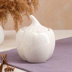 

Бочонок для специй "Перец", белый, 0.65 л