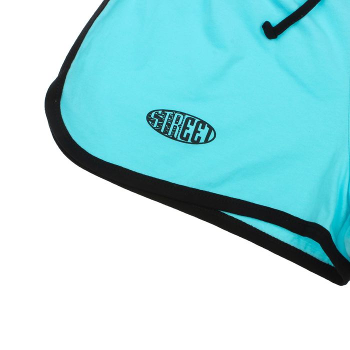 Костюм женский (футболка, шорты) Доминика цвет бирюзовый, р-р 48